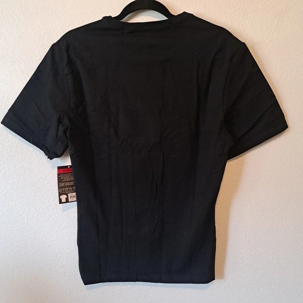 Spanx for Men Cotton Compression Crew Undershirt Black XL 607 Shapewear NWT
